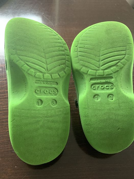 Klapki dziecięce firmy Crocs