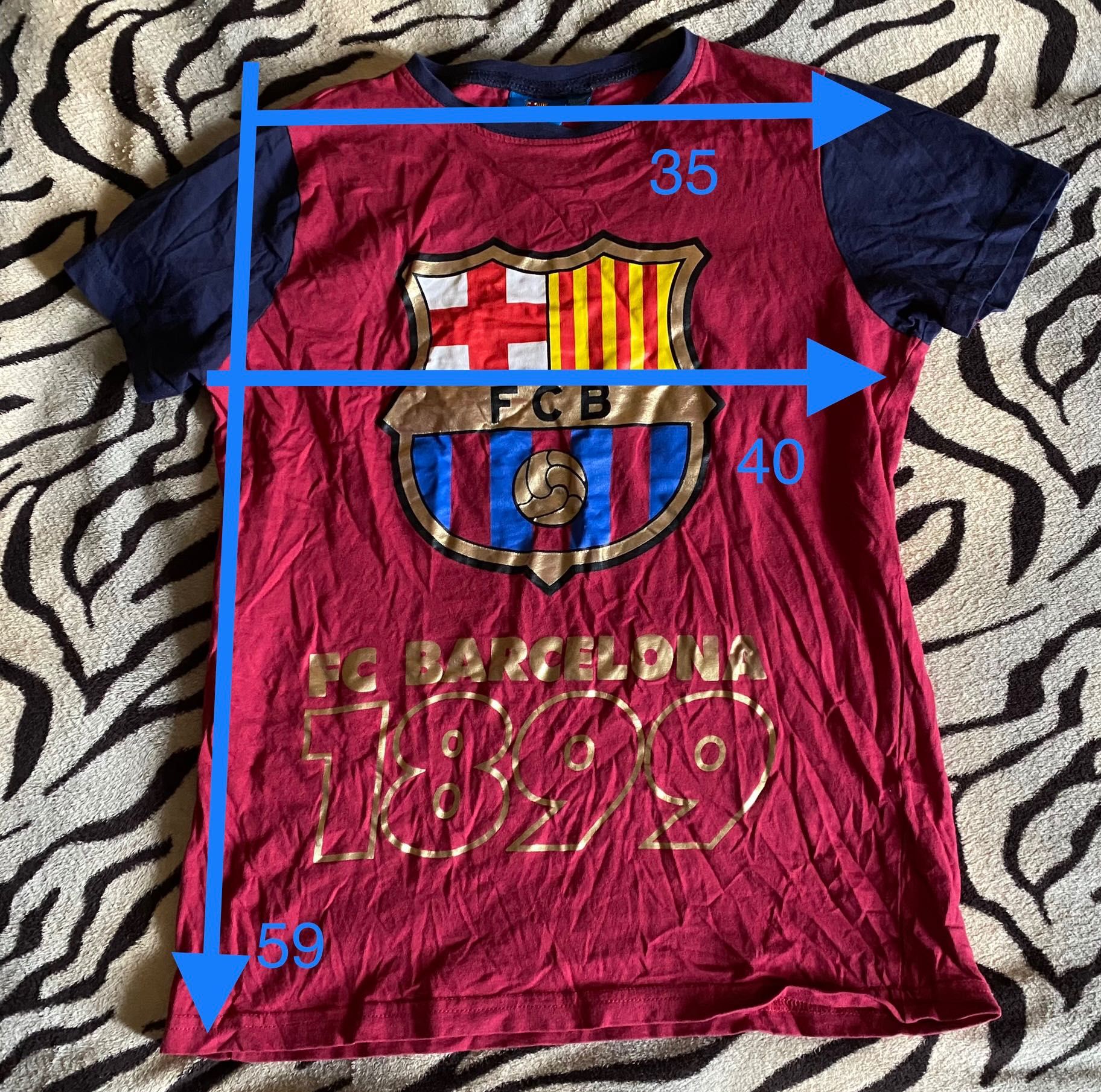 Детская футболка Барселона Barcelona  найк nike