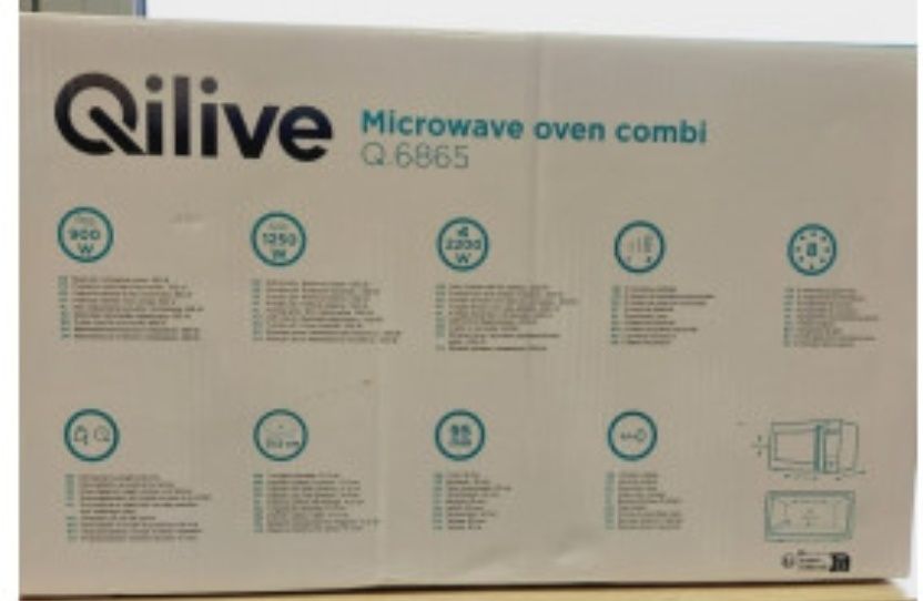 NOWA kuchenka mikrofalowa z grillem Qilive Q.6865 Gwarancja Sklepowa
