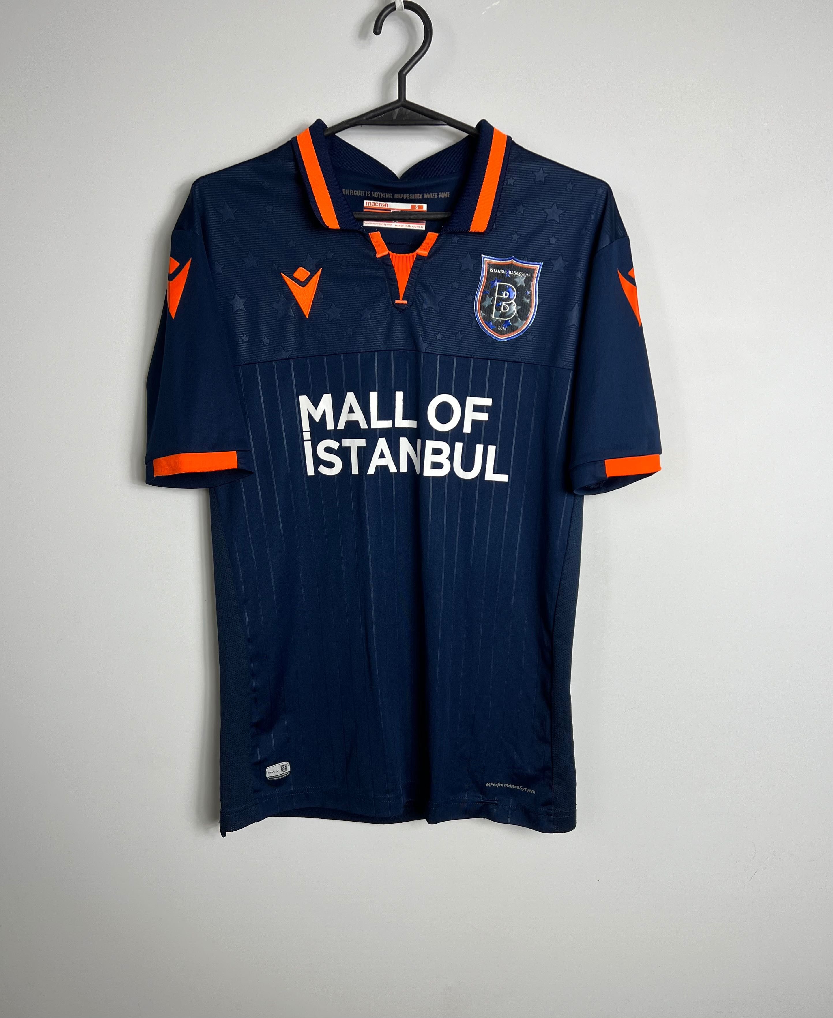 Macron Istanbul Basaksehir 2019/2020 Edin Visca #7 Soccer Jersey