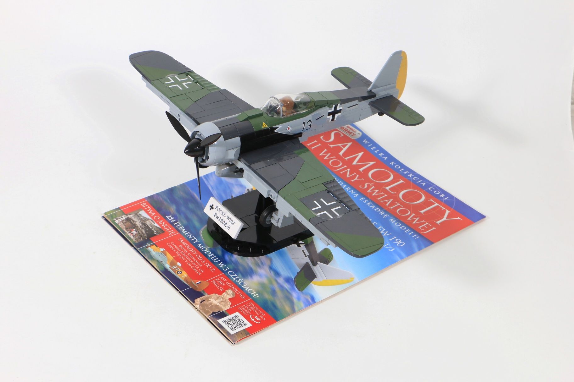 Cobi Focke-Wulf FW 190A-8 Samoloty II wojny światowej