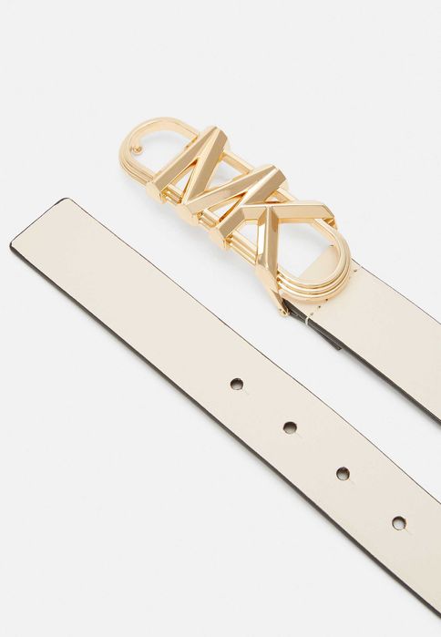 MICHAEL Michael Kors ASTOR oryginalny skórzany pasek czarny