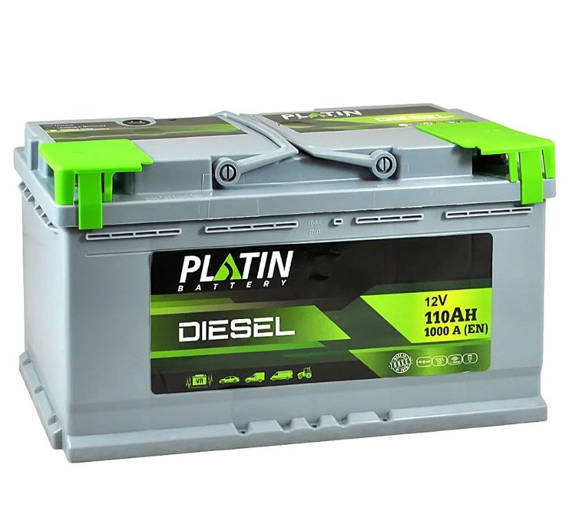 Автомобільний акумулятор PLATIN SILVER DIESEL 110AH