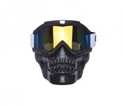 NOWY!!! GOGLE Z MASKĄ  Szyba Złota Paintball, gry zespołowe
