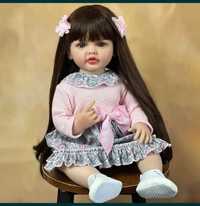 Кукла лялька реборн reborn велика 55см реалістична симпатична мягенька