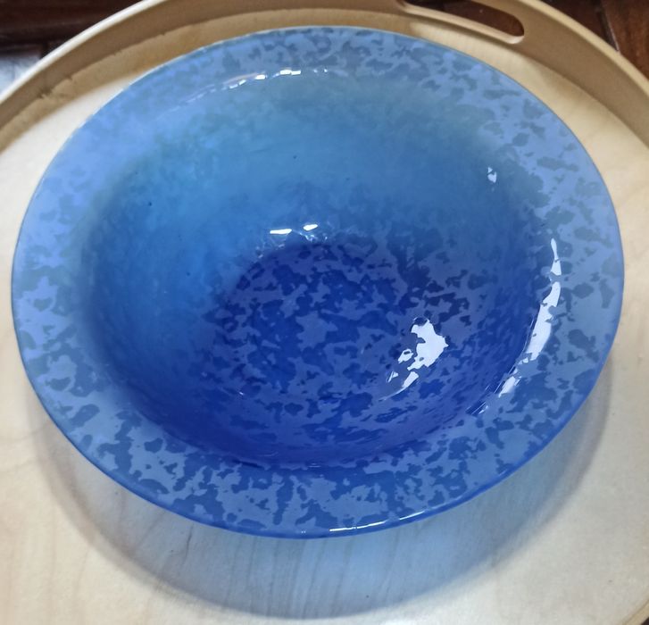 Misa szklana żardiniera półmisek talerz