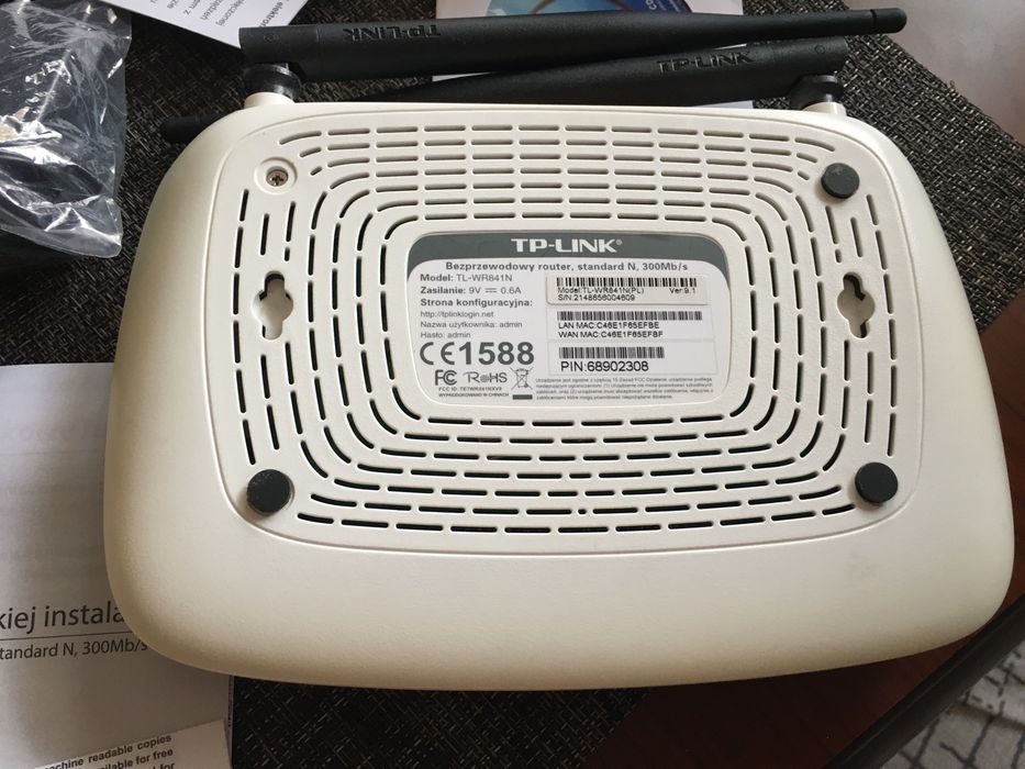 Bezprzewodowy router, standard N, 300 Mb/s TP-Link TL-WR841N internet