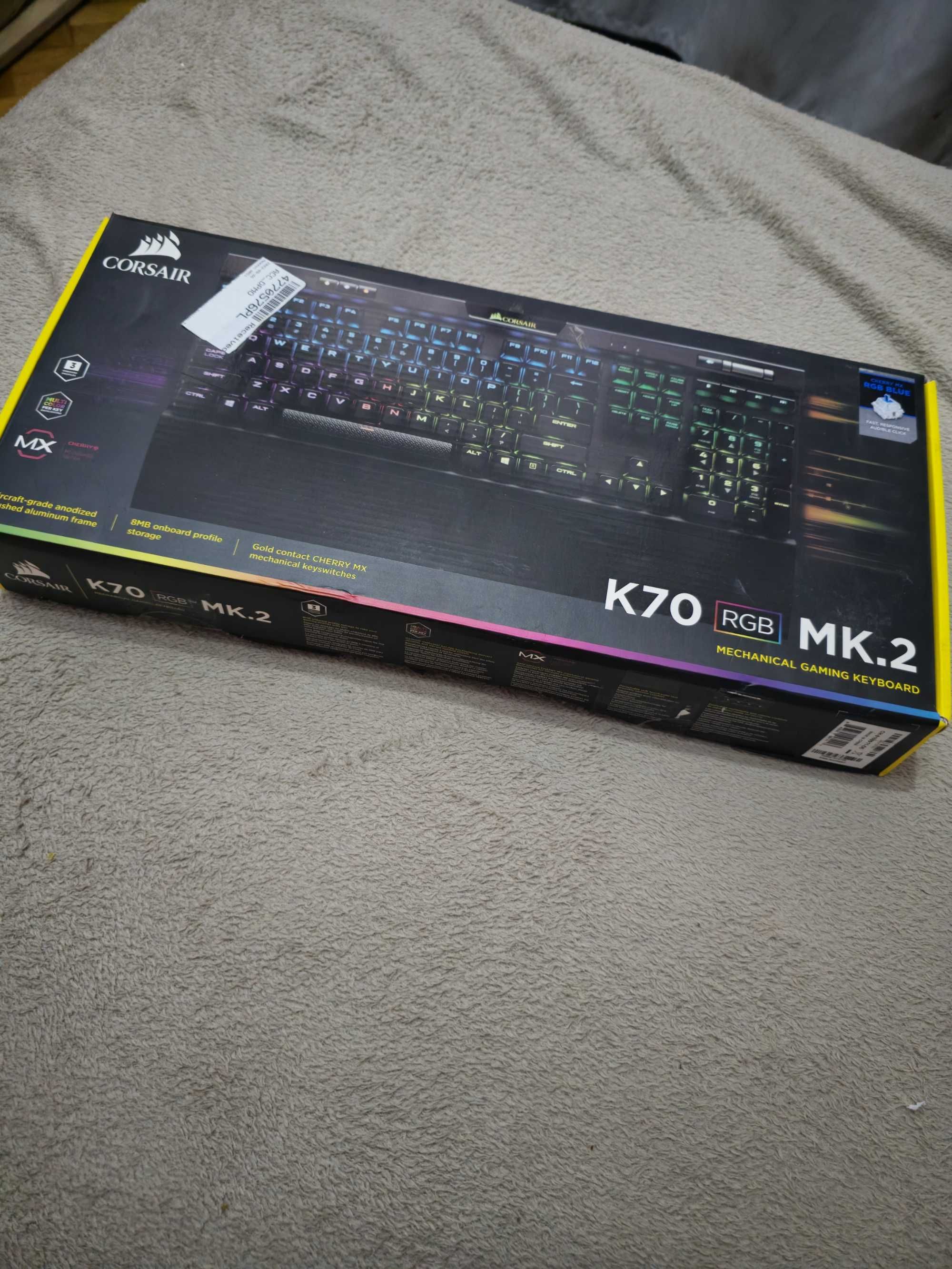 Corsair K70 mk.2 Gamingowa klawiatura rgb qwertz
