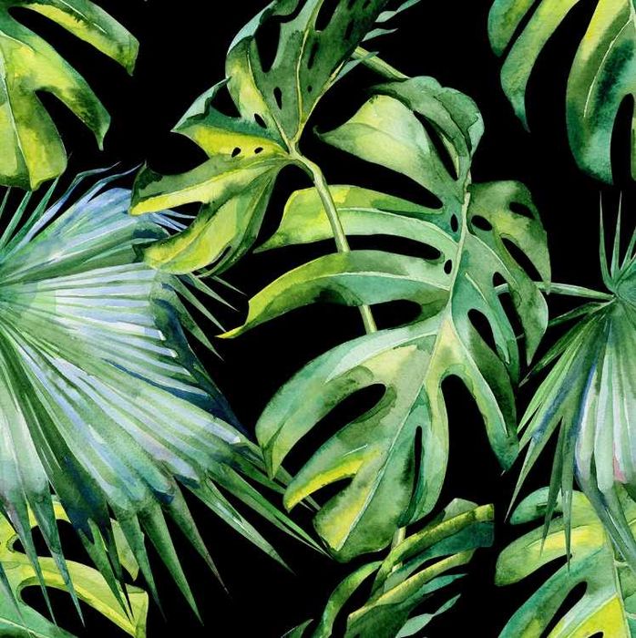 Panel szklany 60x60 cm jungle dżungla