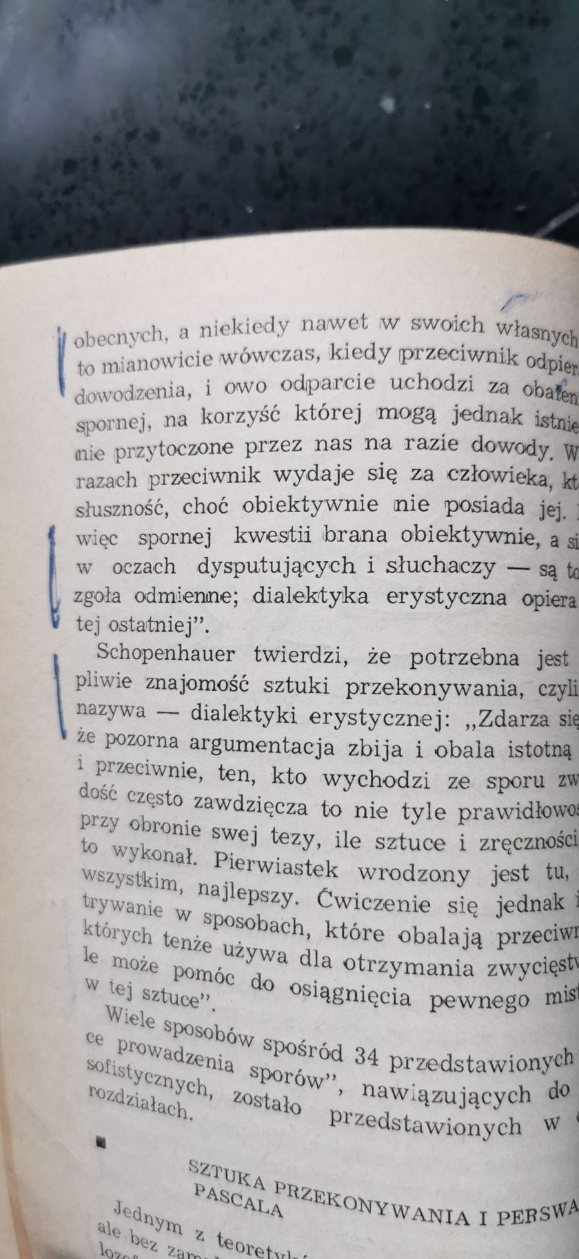 Umiejętność przekonywania i dyskusji
Tadeusz Pszczołowski