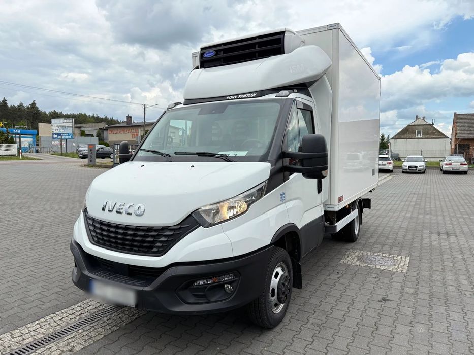 Iveco Daily 50C16 3.0 Bliźniaki Kontener 3x Drzwi Chłodnia Mroźnia Carrier Xarios 500 Jeden Właściciel  NR.211 Klimatyzacja, LIFT, SUPER STAN