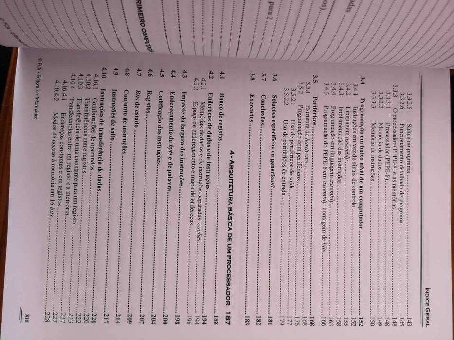 livro arquitetura de computadores