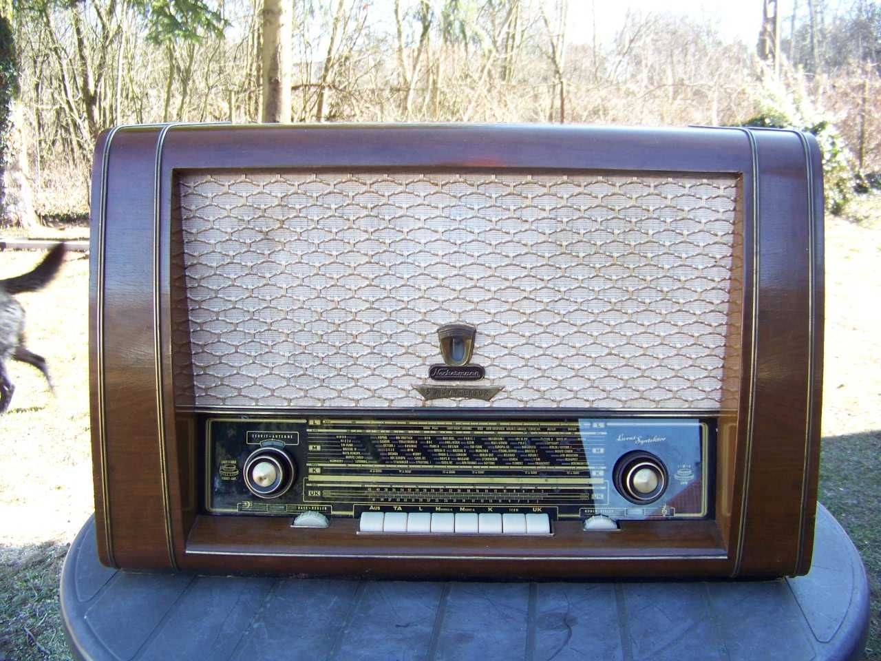 Stare radio lampowe Neckermann Luxus-Syntektor 111/27 Sprawne!