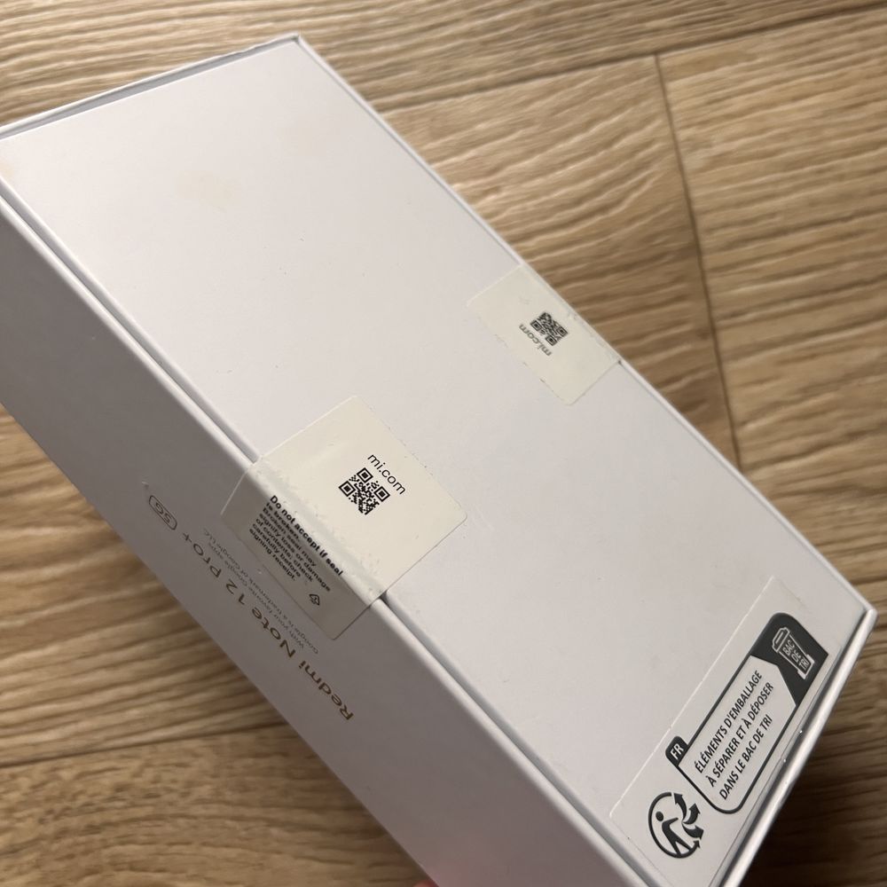 Смартфон Xiaomi Redmi Note 12 Pro 5G 8/256Gb Polar White