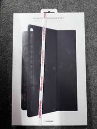 Samsung Keyboard Book Cover Galaxy Tab S7+ S8+ Czarny (EF-DT730UBEGEU)