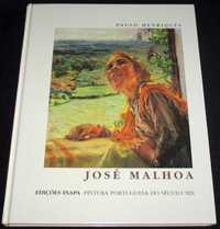 Livro José Malhoa Pintores Portugueses Inapa