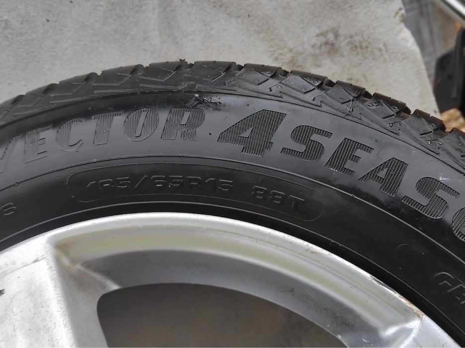 Alufelgi TSW z oponami zimowymi 5x112 skoda vw polo fabia 185/65/15