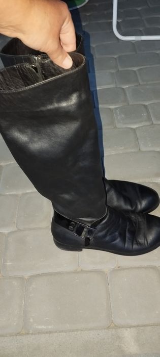 Продам чоботи шкіряні,зимові