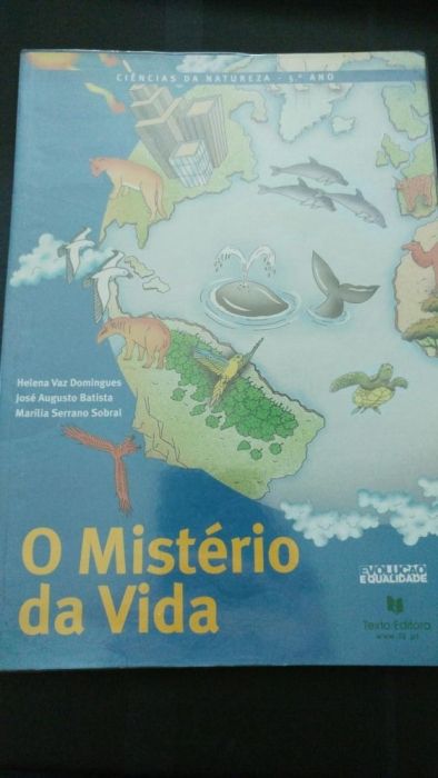 Ciências da Natureza 5.° ano O mistério da vida