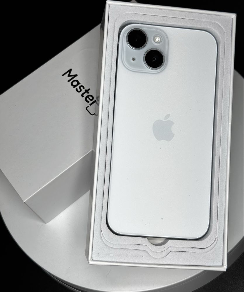 Apple IPHONE 15 256gb blue jak nowy 100% bat 6msc gwarancji