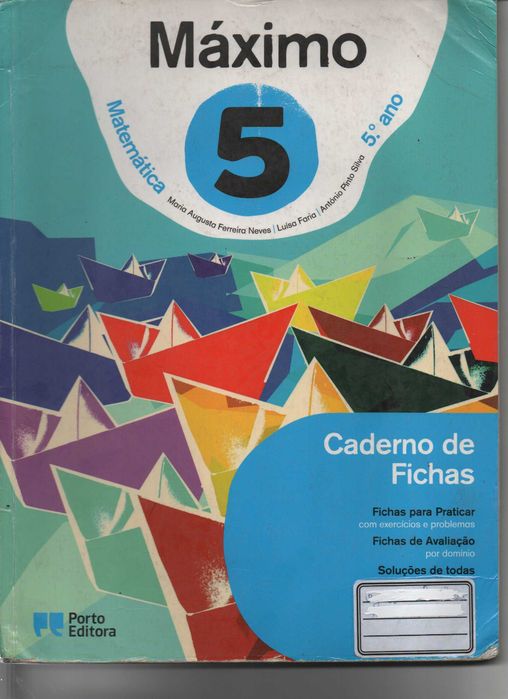 Máximo 5 Manual e Caderno de fichas 5º ano (Nada Escrito)