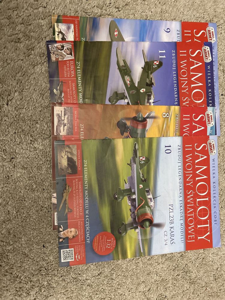 Klocki cobi PZL.23B Karaś samoloty 2 wojny światowej