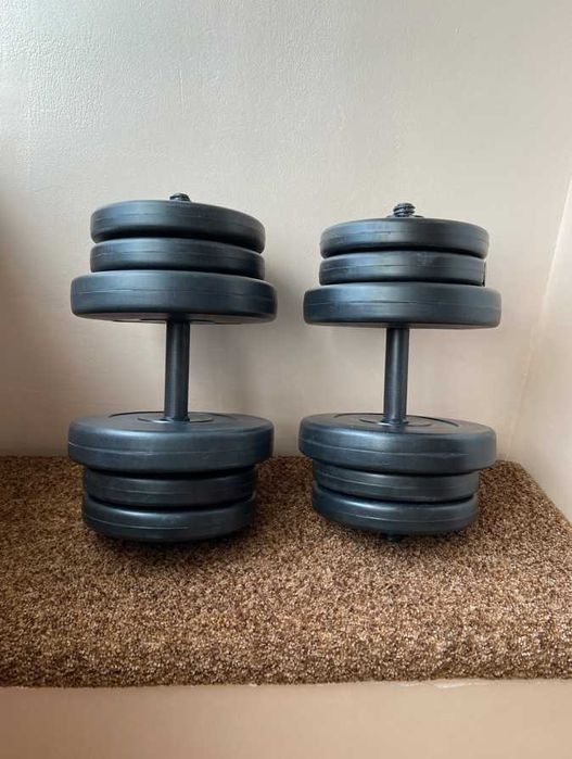 Гантелі розбірні 2 х 20 кг гантели новые разборные