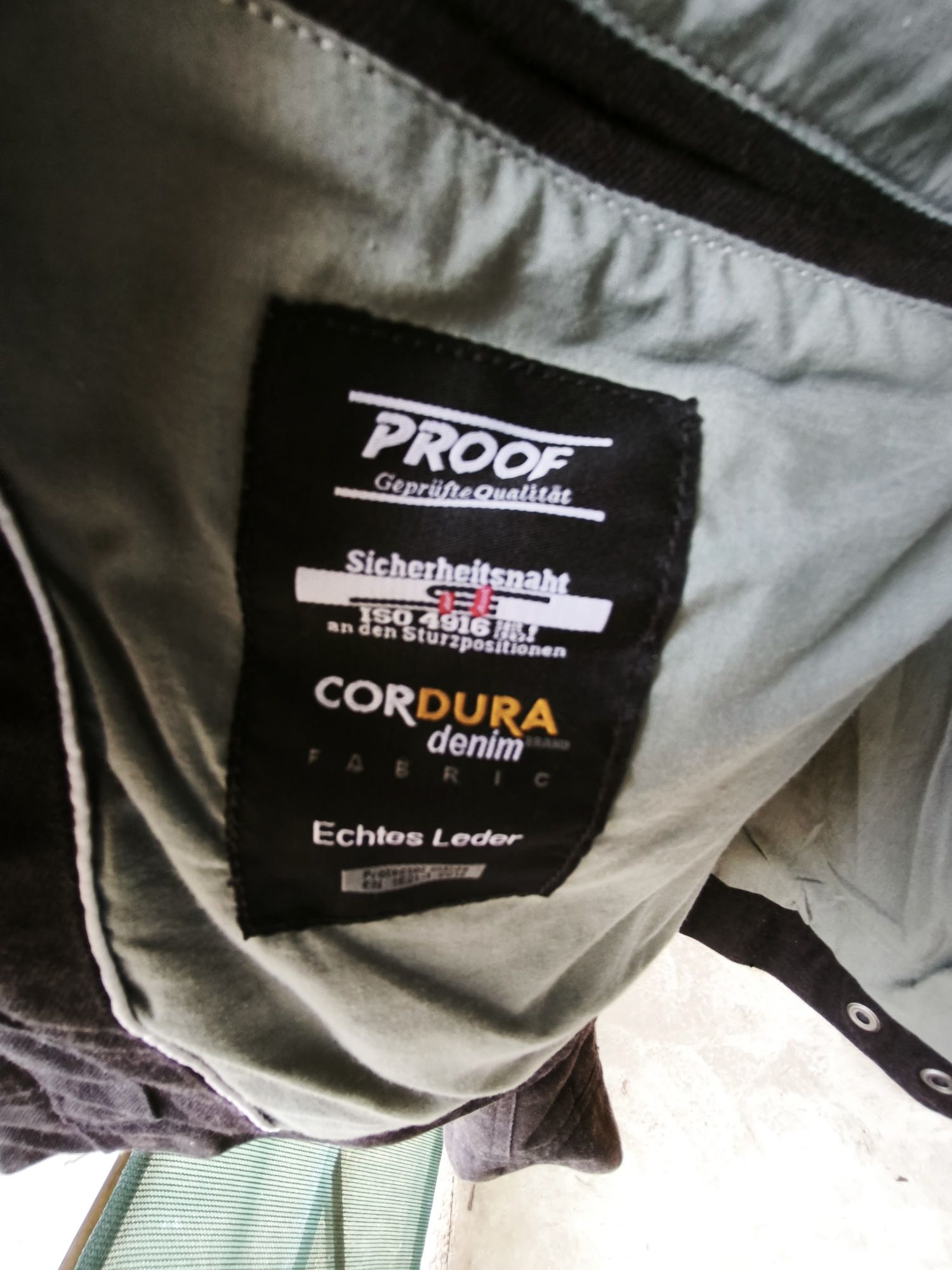 Casaco motard tam. XL