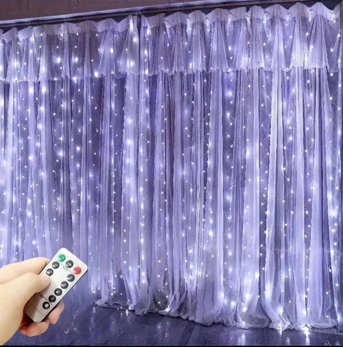 Гірлянда штора