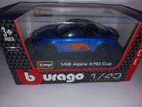 Bburago Alpine A110 CUP, skala 1:43 na podstawce, seria Race