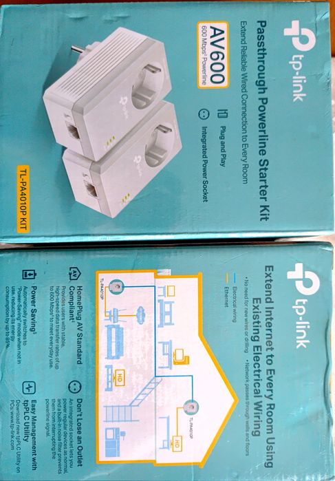 TP-Link AV600 zestaw transmiterów TL-PA4010P KIT