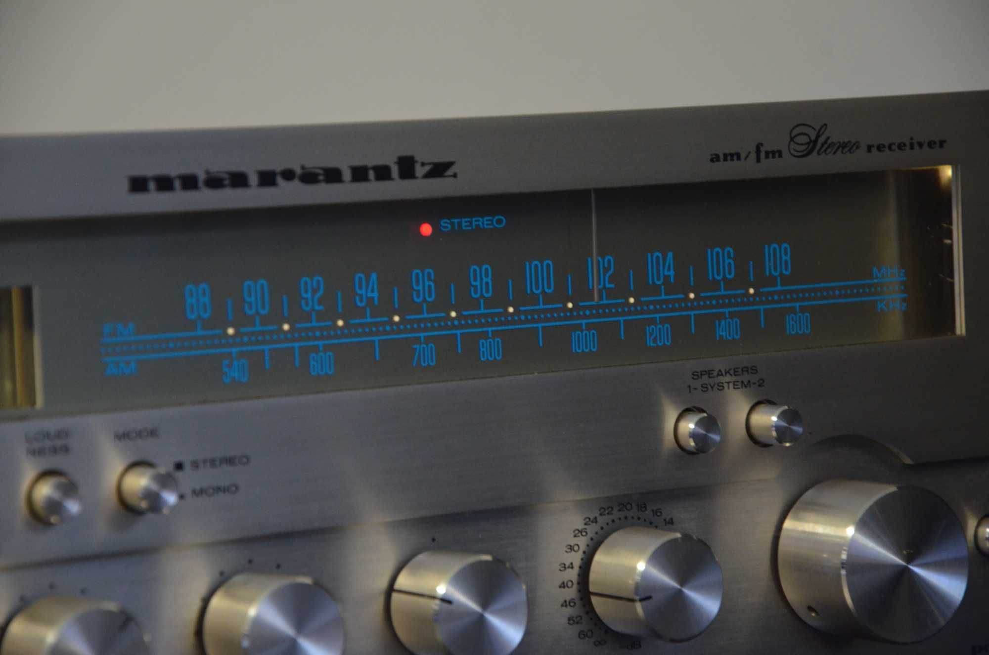 Amplituner Marantz Model 1530 stero srebrny vintage