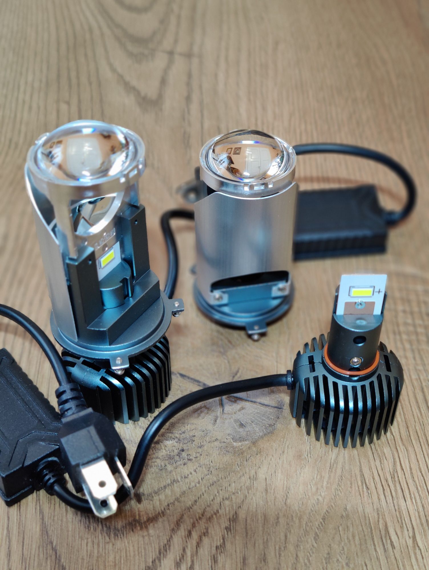 Мини BI-LED линзы H4 F40 друга версія, Y40, ZTF-38, Tirrex. Компле