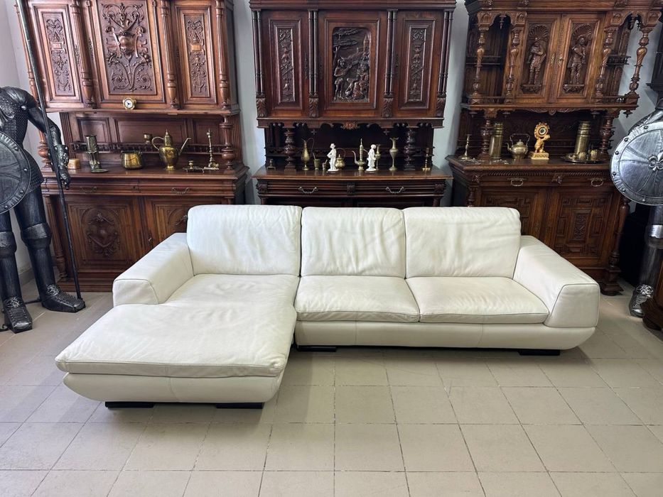 Шкіряний кутовий диван угловой кожа 6890 меблі з Європи