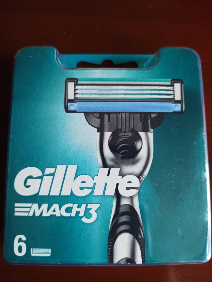 Запасні картриджі для гоління Gillet Mach 3