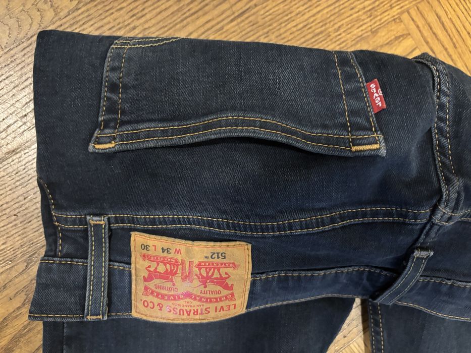 Jeansy Levi’s 512 - prawie nowe