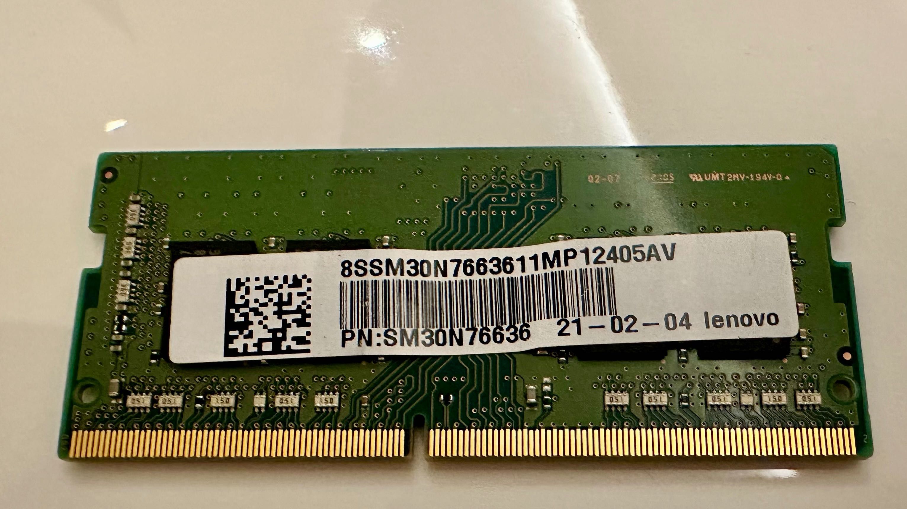 Pamięć RAM Samsung 8GB DDR4 SODIMM 3200MHz