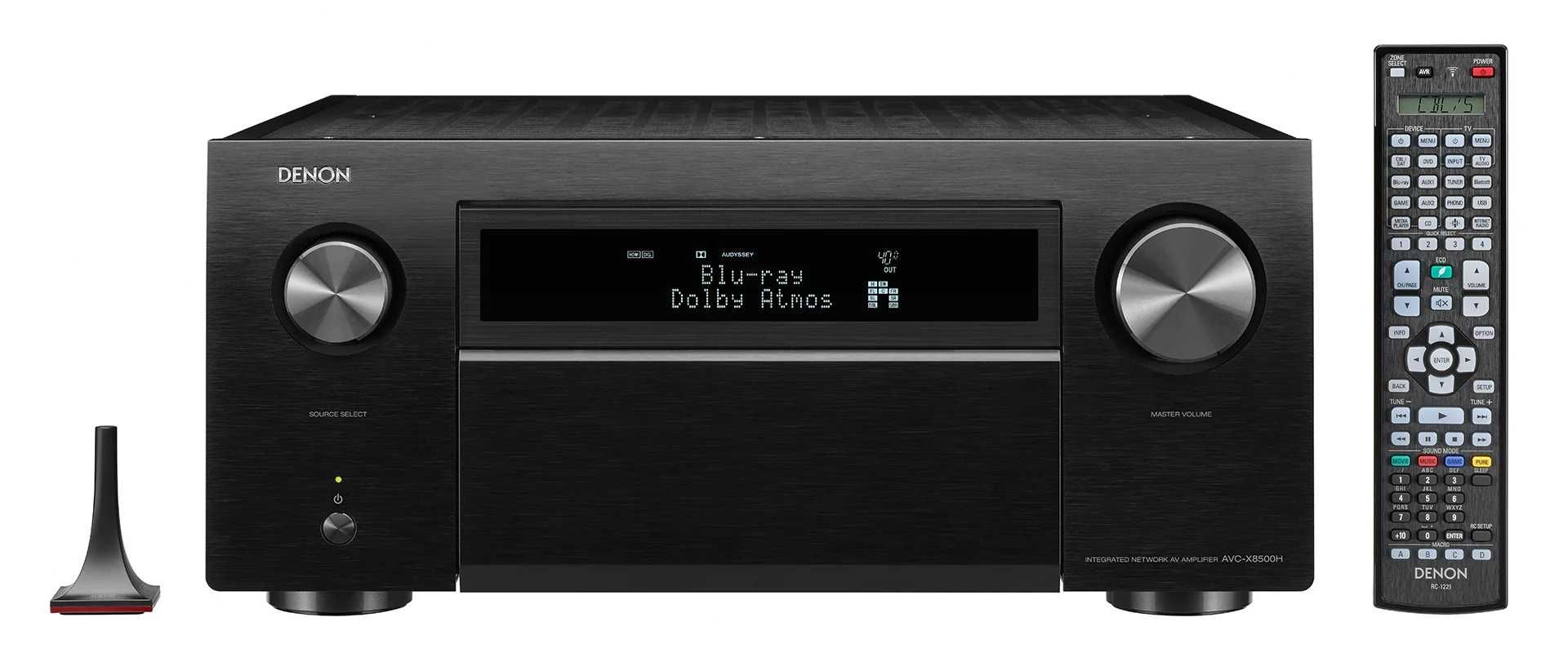 Amplituner AV Denon AVC-X8500HA hi-end premium - czarny kolor ; 8K