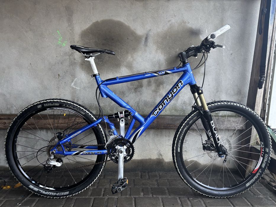 Велосипед CANYON Гидравлика на DEORE XT Rock Shox Воздух ДВУХПОДВЕС!!!