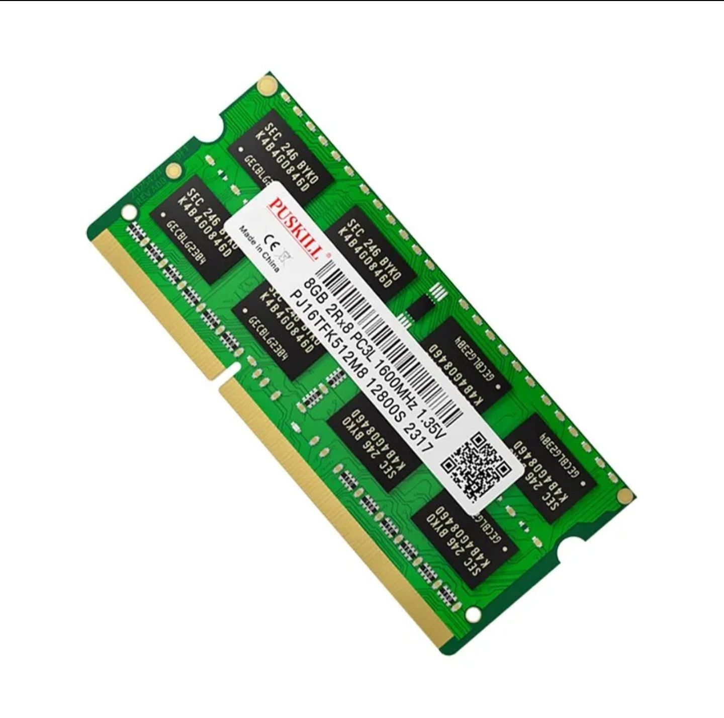 Пам'ять для ноутбуків SoDimm DDR3L  8Gb  1,35V  1600S  ( Нова )