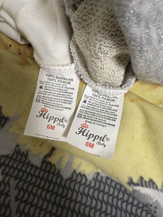 Дитячий комплект одягу з кофтинки і штанів від бренду Hippib 6 місяців