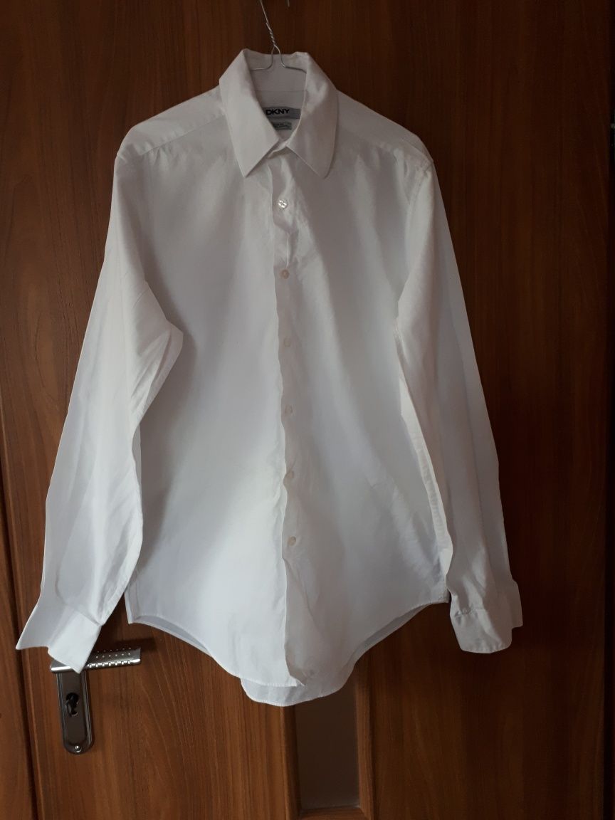 Biała koszula męska DKNY m
