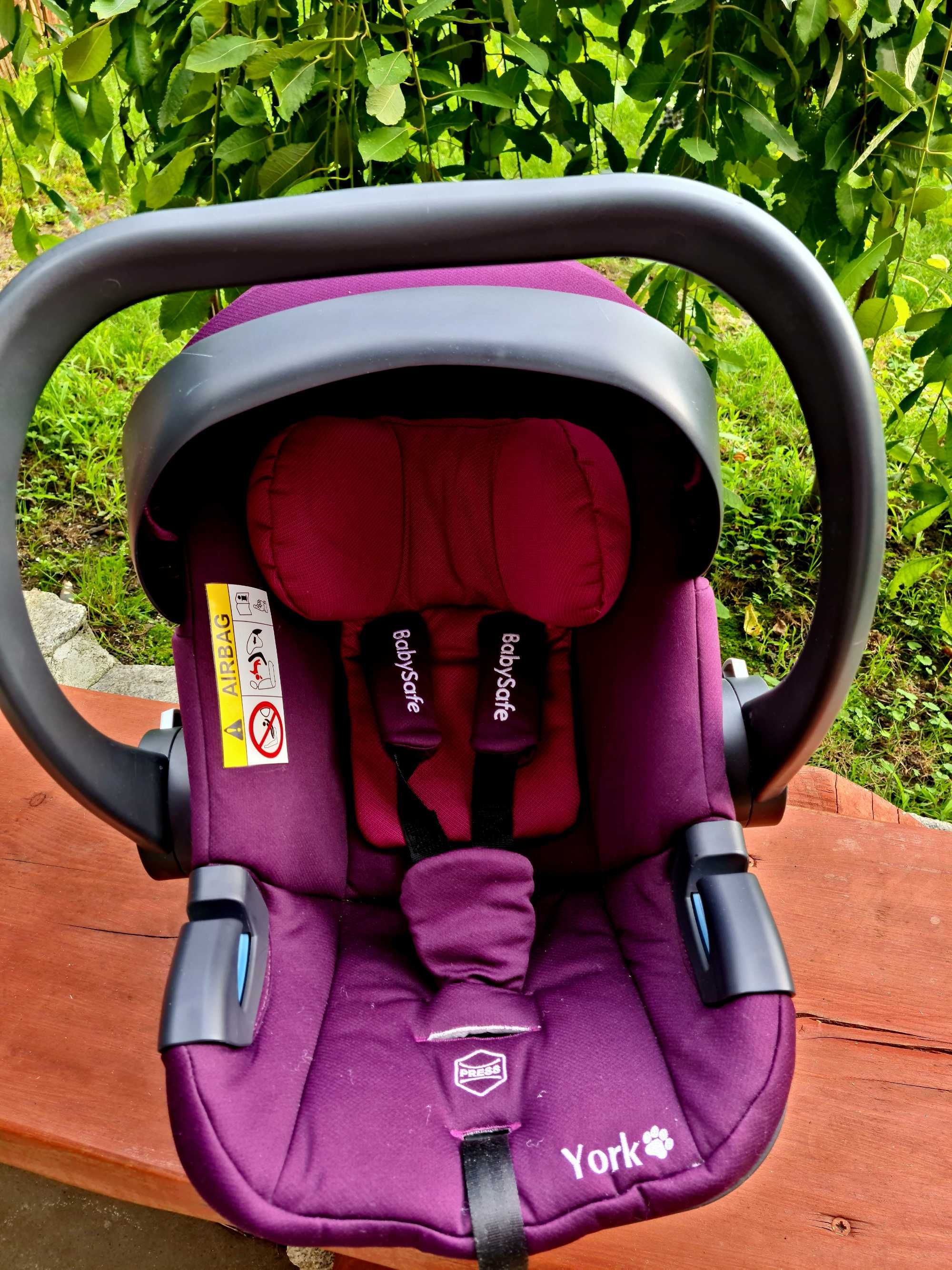 Fotelik samochodowy * BabySafe * YORK i-Size Fix, 0-13 kg,