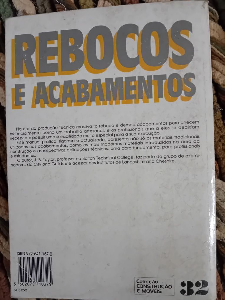 Rebocos e acabamentos - Taylor