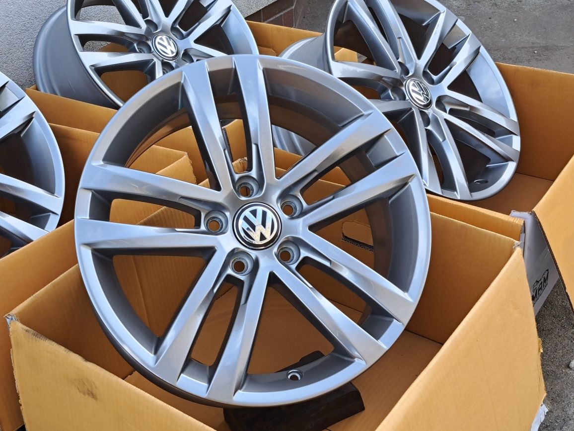 ALUFELGI 17 VW 5x112 Touran Golf Jetta Scirocco Passat Caddy ID-3 #4