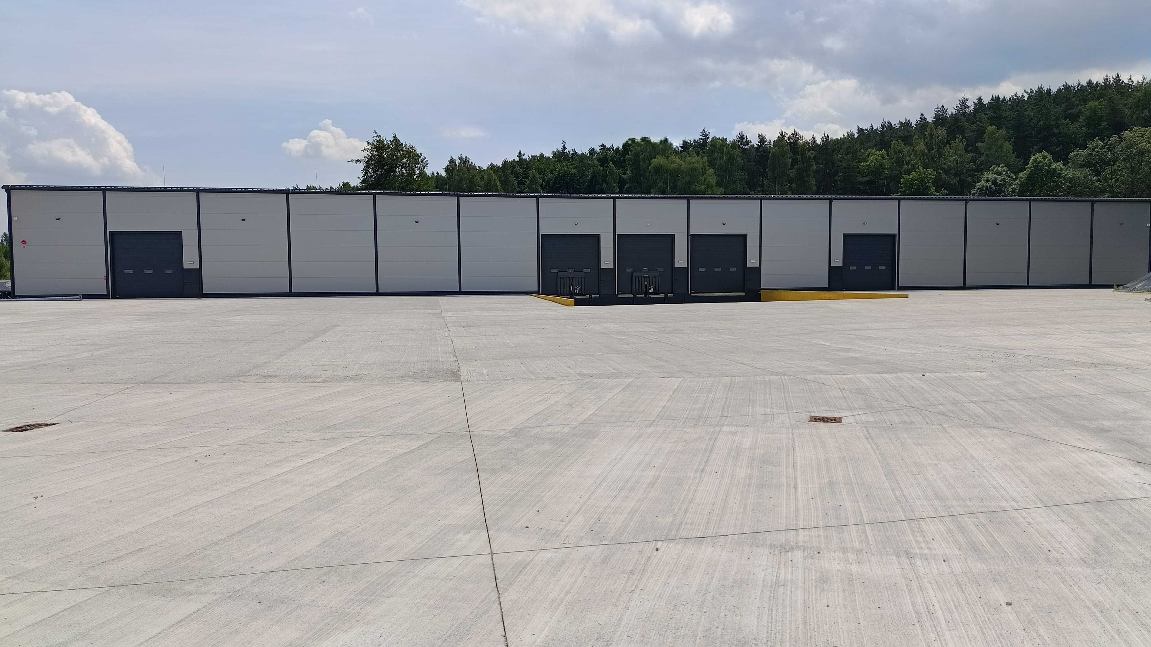 Nowa Hala magazynowa z rampą rozładunkową 2700m2.