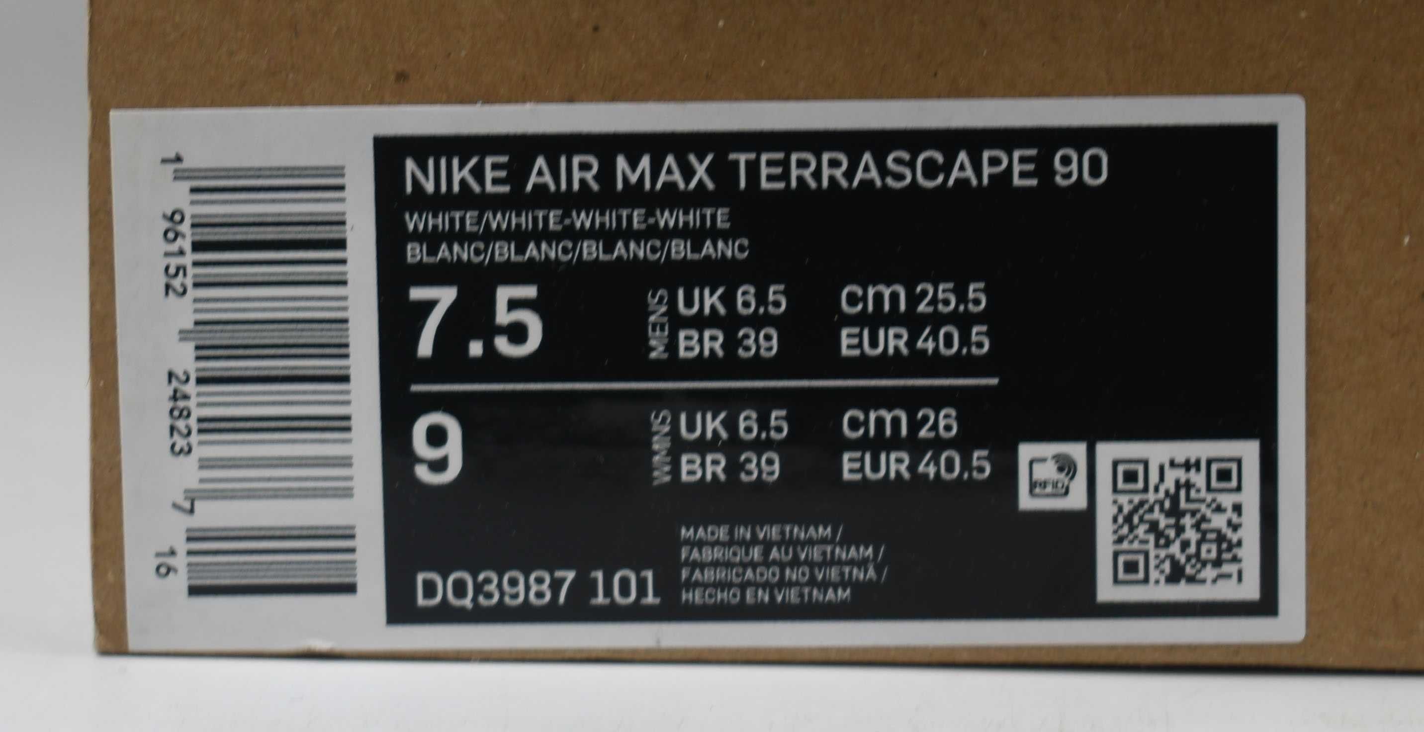 Buty Nike Air Max Terrascape 90 DQ3987 roz. 40.5