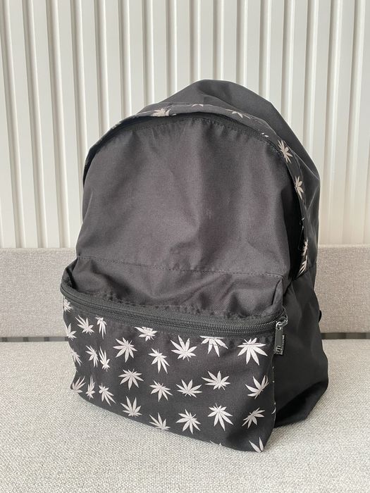 Міський рюкзак з принтом канабіс