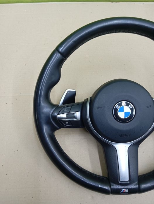 М руль BMW X5 F15 X6 F16 кермо м лепестки виро БМВ Х5 Ф15 Х6 Ф16 Шрот