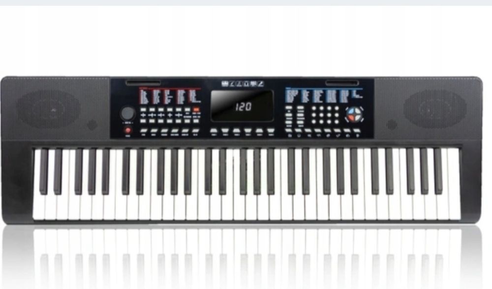 Keyboard Dla Początkujących i Dzieci 128 Rytmów LCD SM-61k